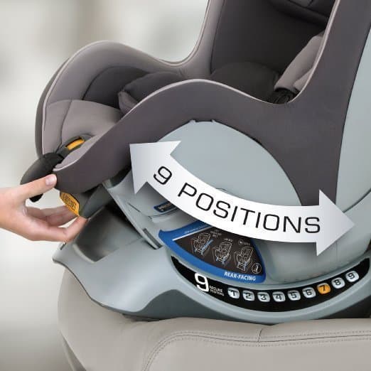 9 Position Convertible Car Seat