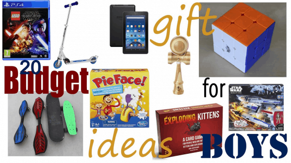 Budget Gift Ideas for Boys