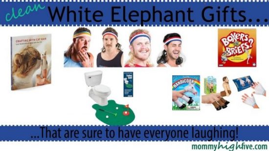 Clean and Funny White Elephant Gift Ideas