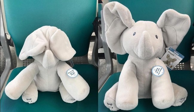 Gund Baby Animated Flappy The Elephant Plush Toy