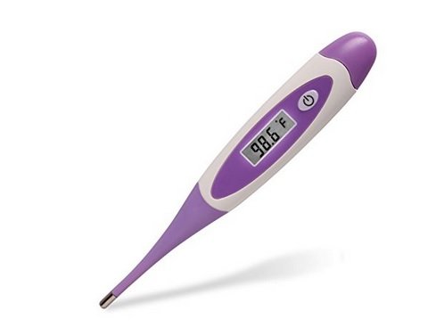 Purple Safety Baby Digital Thermometer