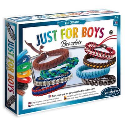 DIY Bracelets Arts and Crafts Kit for 9-year-old boys