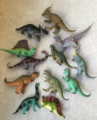 Boley 12 Pack 9" Educational Dinosaur Toys
