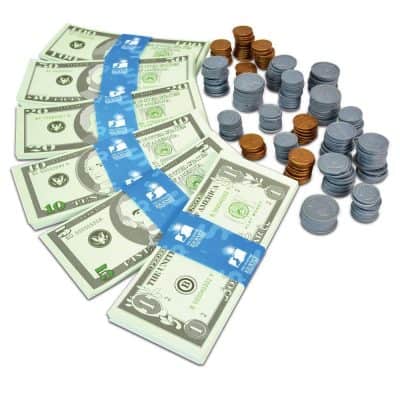 The Learning Journey Kids Bank, Play Money Set