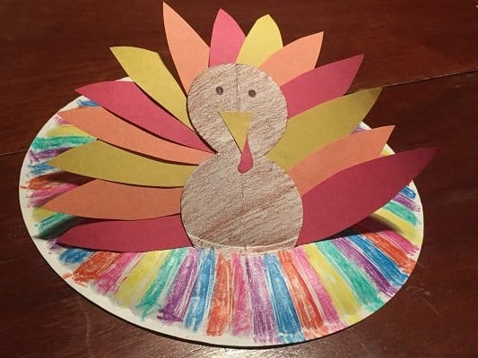 Turkey Hat Thanksgiving Craft for Kids