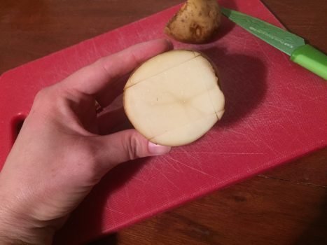 Make Potato Stamp