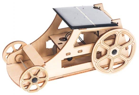 Wooden Model Solar Car