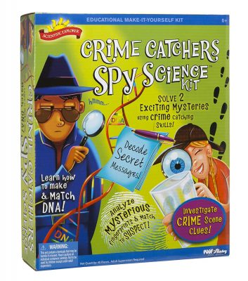 Scientific Explorer Crime Catchers Spy Science Kit