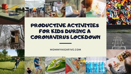 Great Activities to Keep Kids Busy During Coronavirus Lockdown