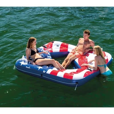American Flag Float