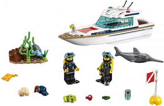 LEGO City Great Vehicles Diving Yacht 60221