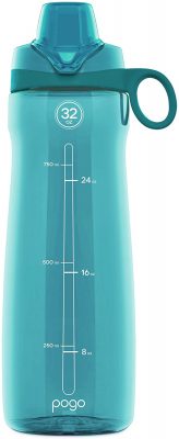 Pogo BPA-Free Plastic Water Bottle