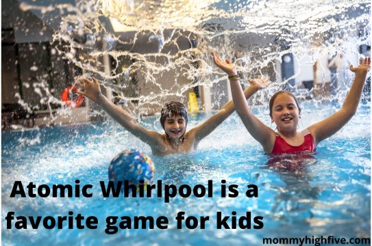 Atomic Whirlpool swimming game
