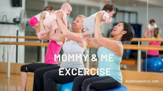 Mommy Me Excercise mommyhighfive