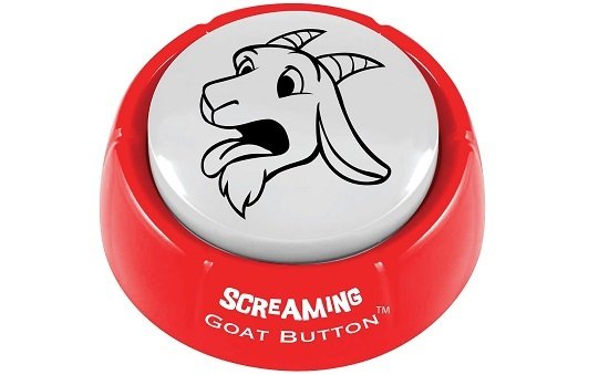 Screaming Goat Button