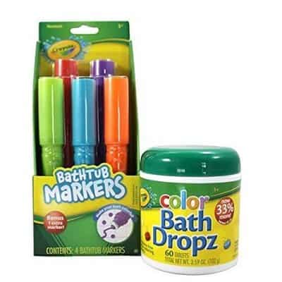 Crayola Bathtub Markers and Color Bath Dropz
