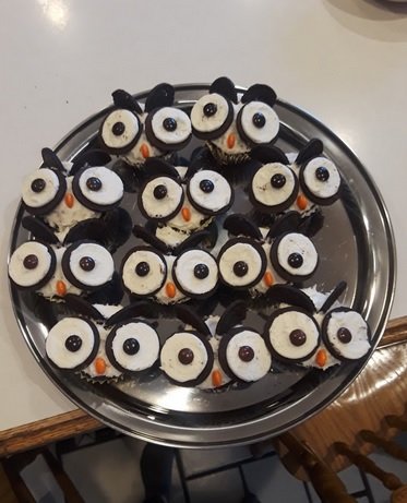 Harry Potter Owl Cupcakes
