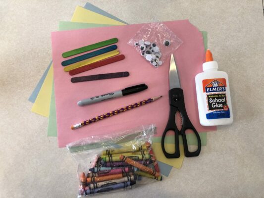 Dragon Fly Art Project Supplies