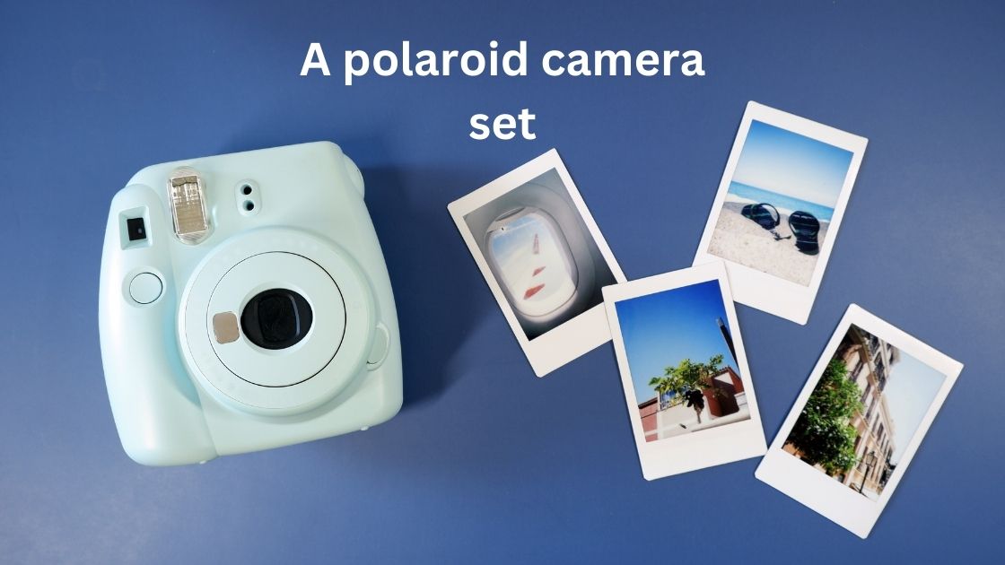 A Polaroid Camera Set