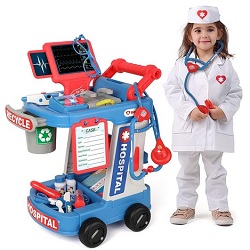 Liberry Doctor Kit Cart