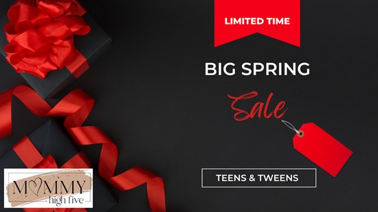 Big Spring Sale Deals for Teens and Tweens